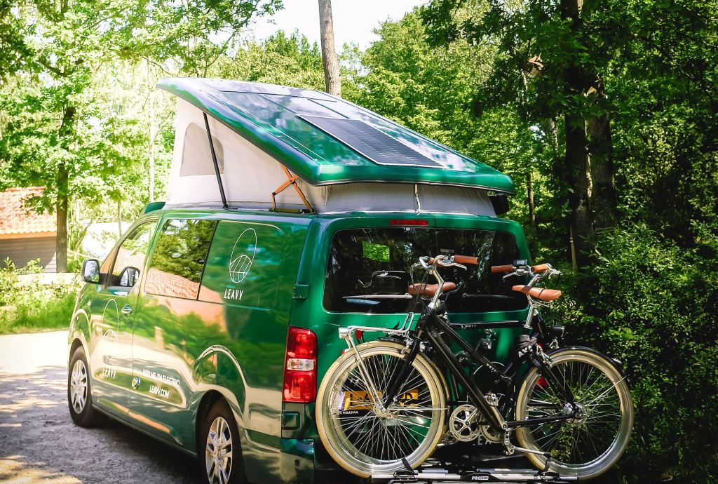 elektrische camper fietsvakantie